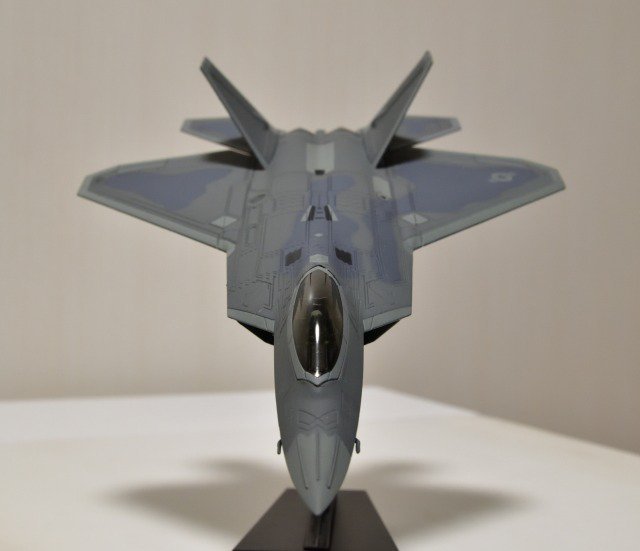 エアファイターコレクション18 アメリカ空軍 F-22A ラプター 第1戦闘航空団 第27戦闘飛行隊 隊長機 2007年 レビュー: さくblog